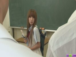 Asian student fucked hard