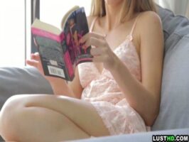Horny teen dreams of having threesome sex